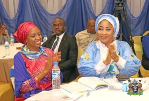 2)L-R: The Managing Director, Nigerian Ports Authority (NPA), Hadiza Bala Usman, the President of Women in Maritime Africa-Nigeria (WIMAFRICA-NIGERIA) Hajia Bola Muse, at the Annual Conference of WIMAFRICA-NIGERIA in Lagos. (PHOTOS – NPA MEDIA)
