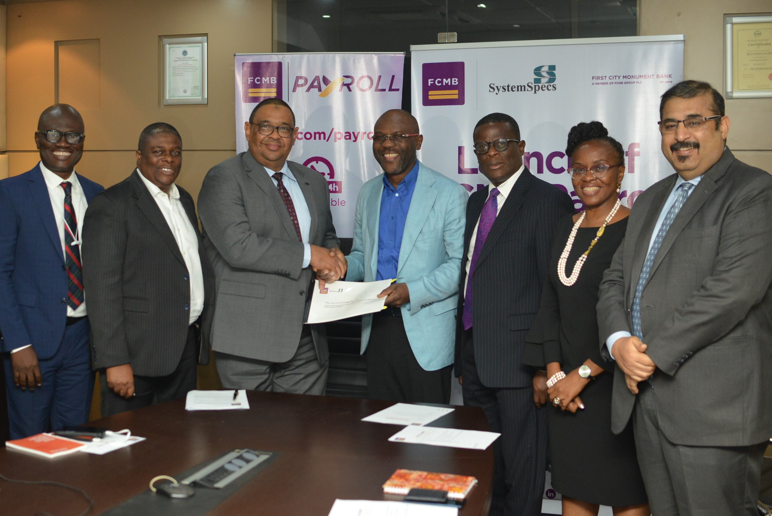 FCMB, SystemSpecs Sign MoU, Launch Payroll Solution for SMEs