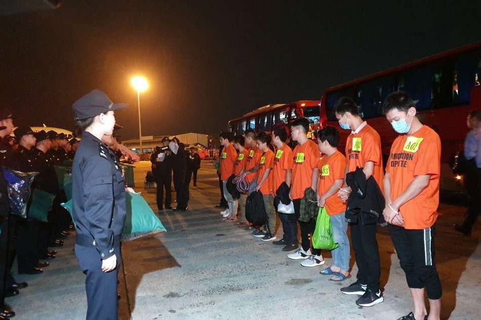 312 Chinese Nationals Deported for Telecom Fraud