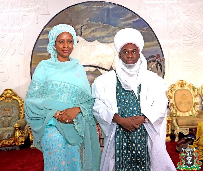 The Managing Director of the Nigerian Ports Authority (NPA), Hadiza Bala Usman paid a courtesy visit to the Emir of Gombe, Alhaji Shehu Abubakar III at the Emir’s Palace in Gombe State at the weekend.