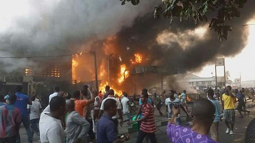 Traders Lament as Fire Guts Onitsha Market