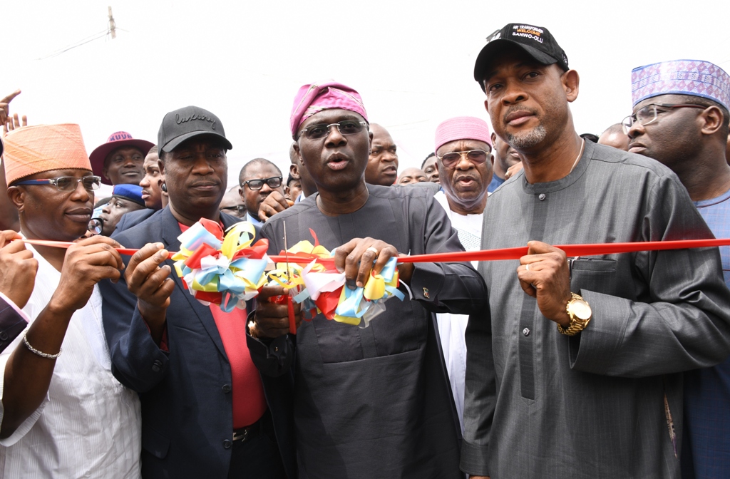 GOV. SANWO-OLU COMMISSIONS CMS PRIMARY HEALTH CENTRE, NETWORK OF ROADS AND THREE BLOCKS OF CLASSROOMS IN BARIGA LCDA ON FRIDAY, FEBRUARY 14, 2020