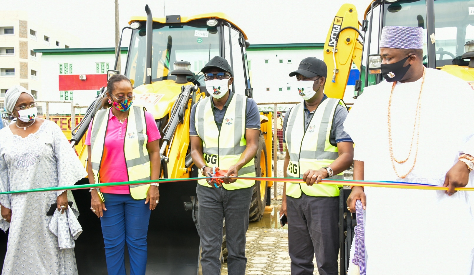 Relief In Eti Osa, As Sanwo-Olu Flags Off Construction Of Regional Road