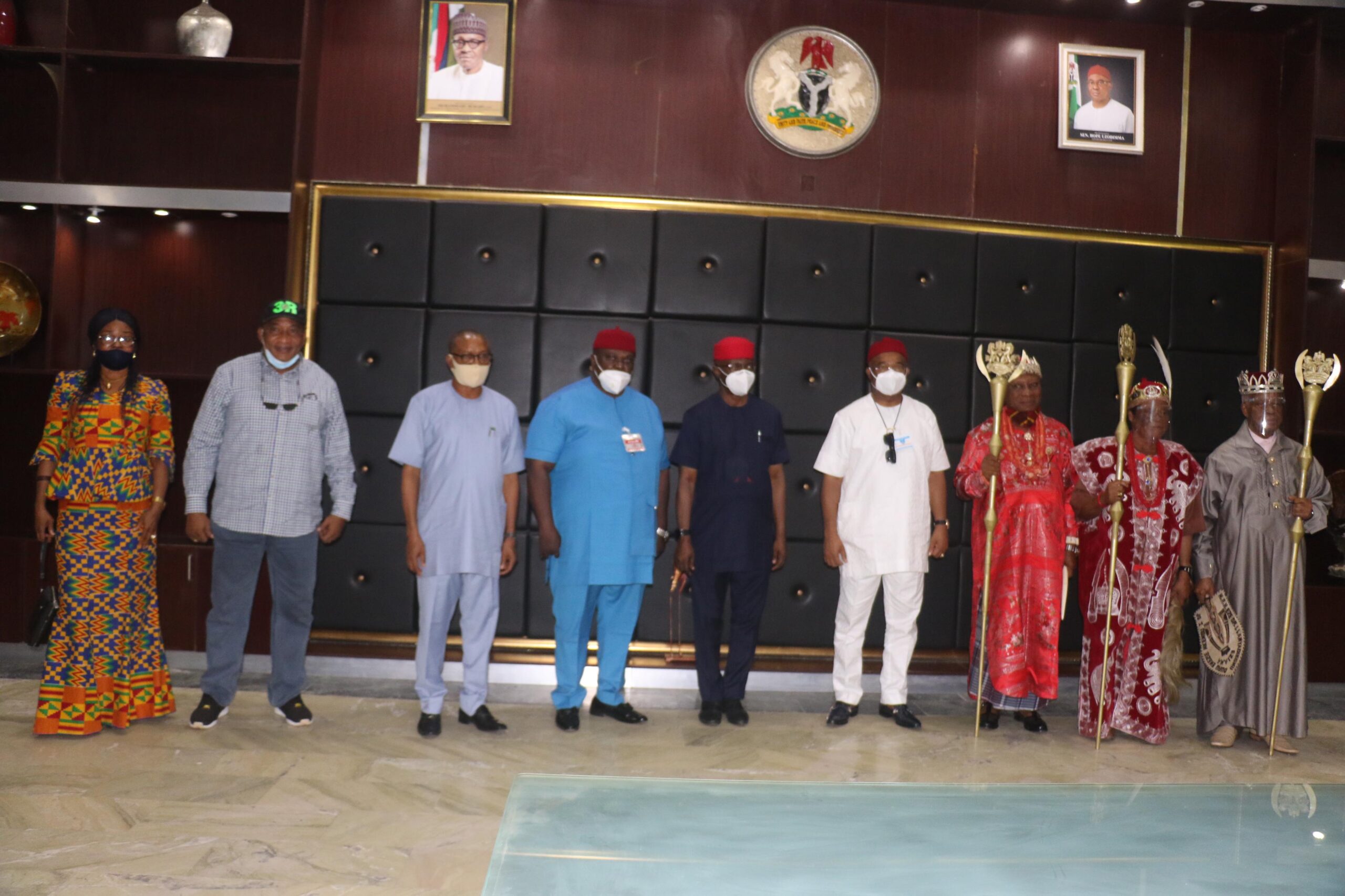 Uzodimma Gives Staff Of Office To Monarchs Of Three New Autonomous Communities In Imo