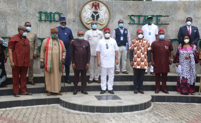 Uzodimma Flags Off   Imo State Health Insurance Scheme