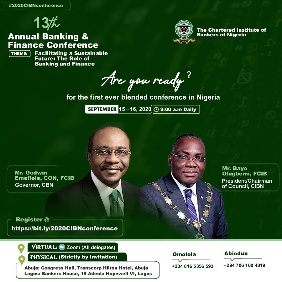  CBN, CIBN To Host Annual Banking, Finance Conference
