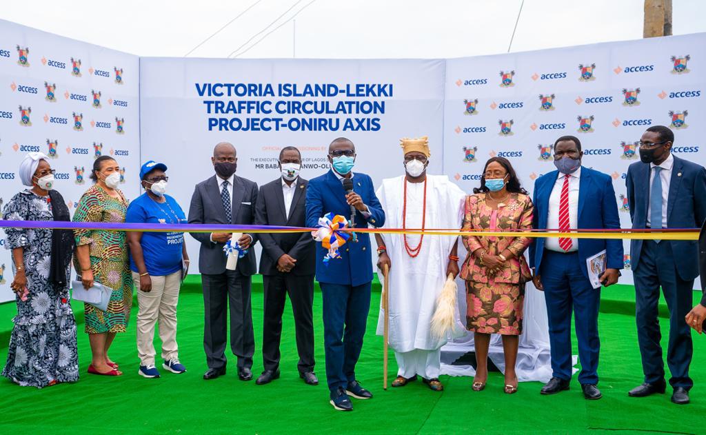 Access Bank Commissions Oniru Road Project In partnership With Lagos Govt