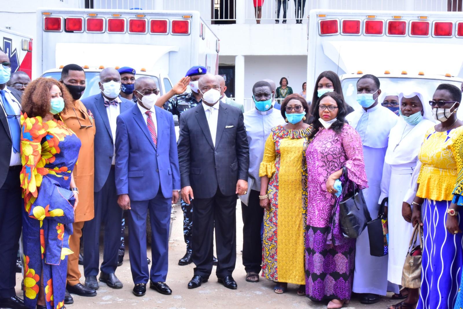 Uzodimma Flags-Off Free Mobile Clinic For Imo Rural Areas