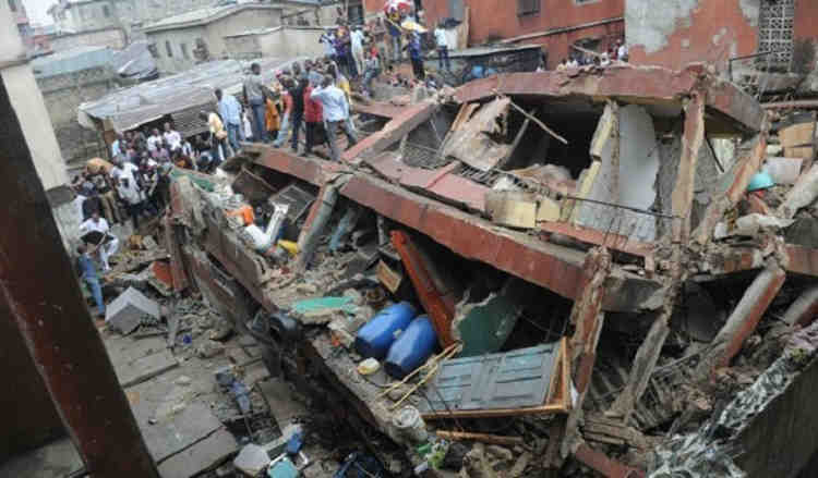 Building Collapse : Six Dead, Others Injured In Lagos