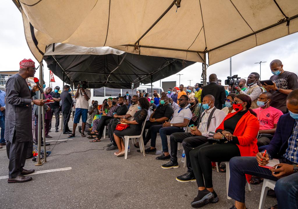 Circle Mall Looting: Sanwo-Olu Promises Tax Break, Financial Support For Business Owners 