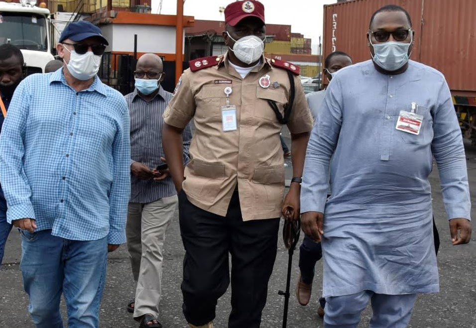 Shppers Council, FRSC Inspect TinCan Island Ports Access Road, Insist On Unhindered Movement