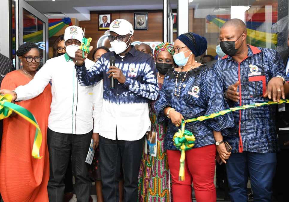 PHOTOS: Gov. Sanwo-Olu Commissions Revamped Glover Memorial Hall, Lagos Island, On Wednesday, March 3, 2021