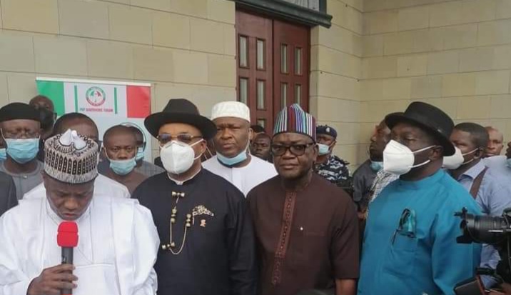 PDP Governors: Nigeria Drifting Towards Becoming A Failed State Under APC