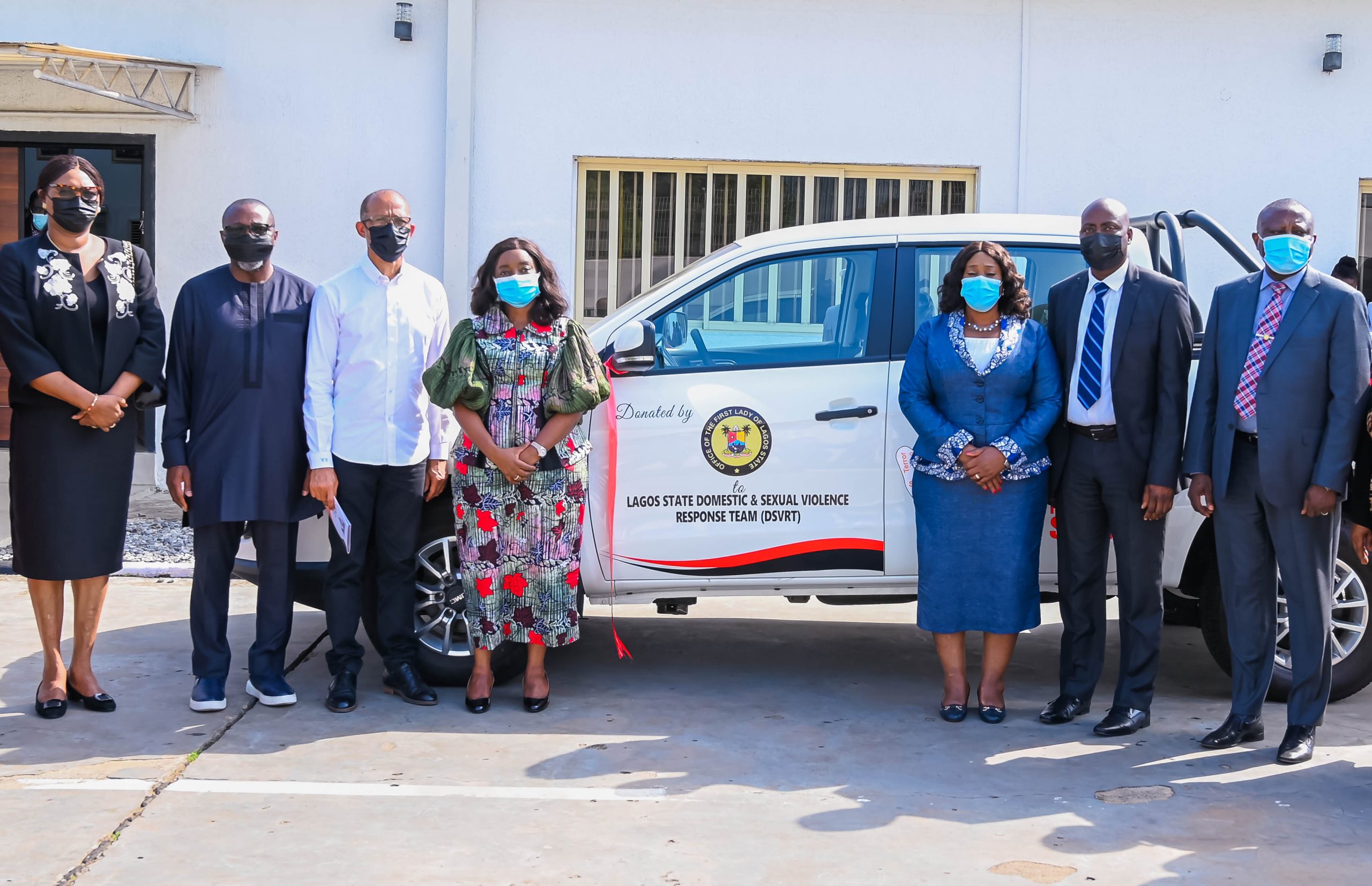 Sanwo-Olu’s Wife Presents Vehicles To Rev Up Fight Against Rape, Defilement, Others
