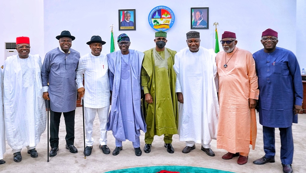 Gov. Sanwo-Olu Attends The Southern Nigeria Governors Forum Meeting In Asaba, On TuesdayDAY, MAY 11, 2021