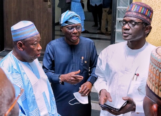Pictures: Gov. Sanwo-Olu And Other Governors At The Progressives Governors’ Forum Meeting Held In Abuja On Wednesday June 16, 2021