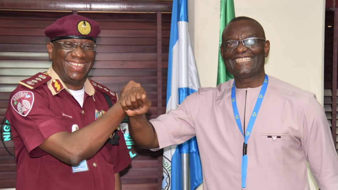 Photos:  The Courtesy Visit Of Corps Marshal Federal Road Safety Corps To Nigerian Shippers’ Council Headquarters, Lagos