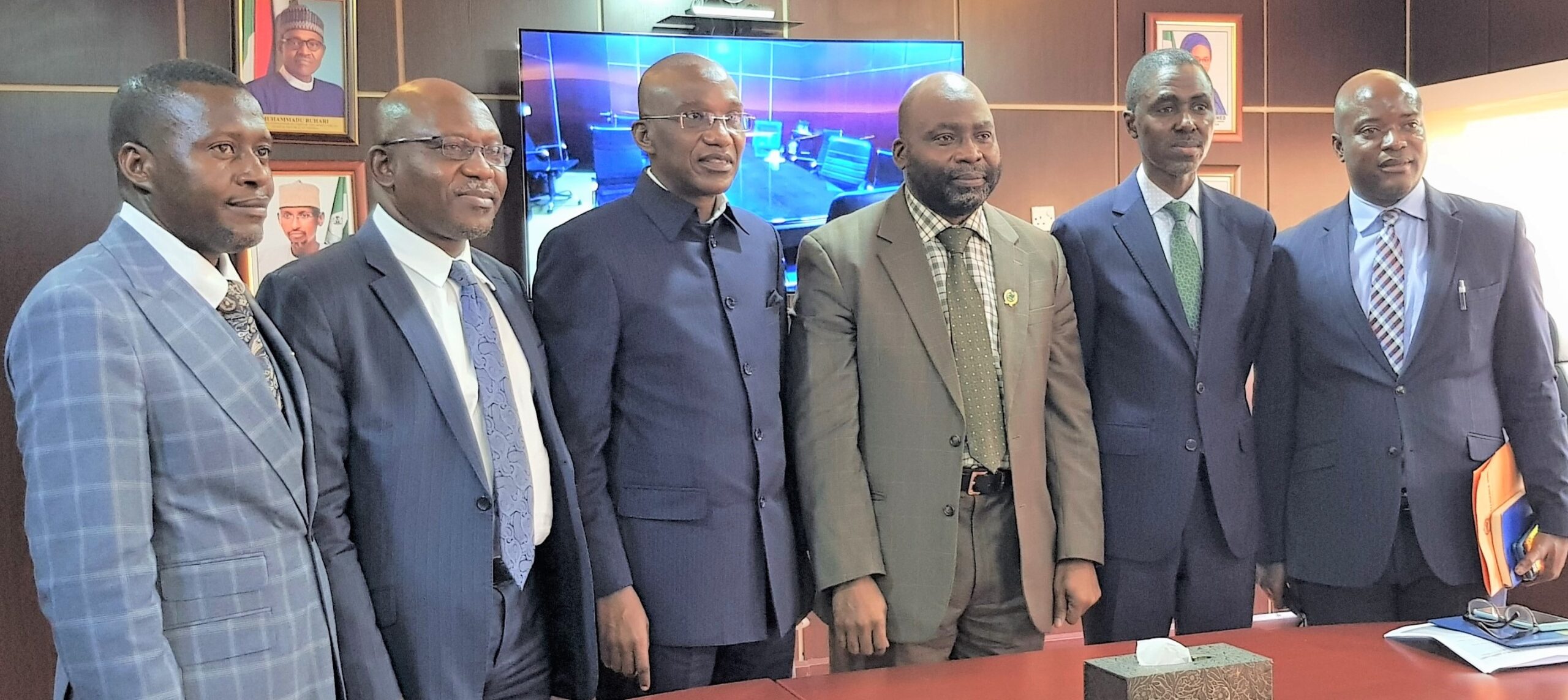 AMCON Photo:  At The Meeting Of The Inter-Agency Committee On AMCON’s Debt, Held At The Head Office Of AMCON In Abuja On Monday September 6, 2021