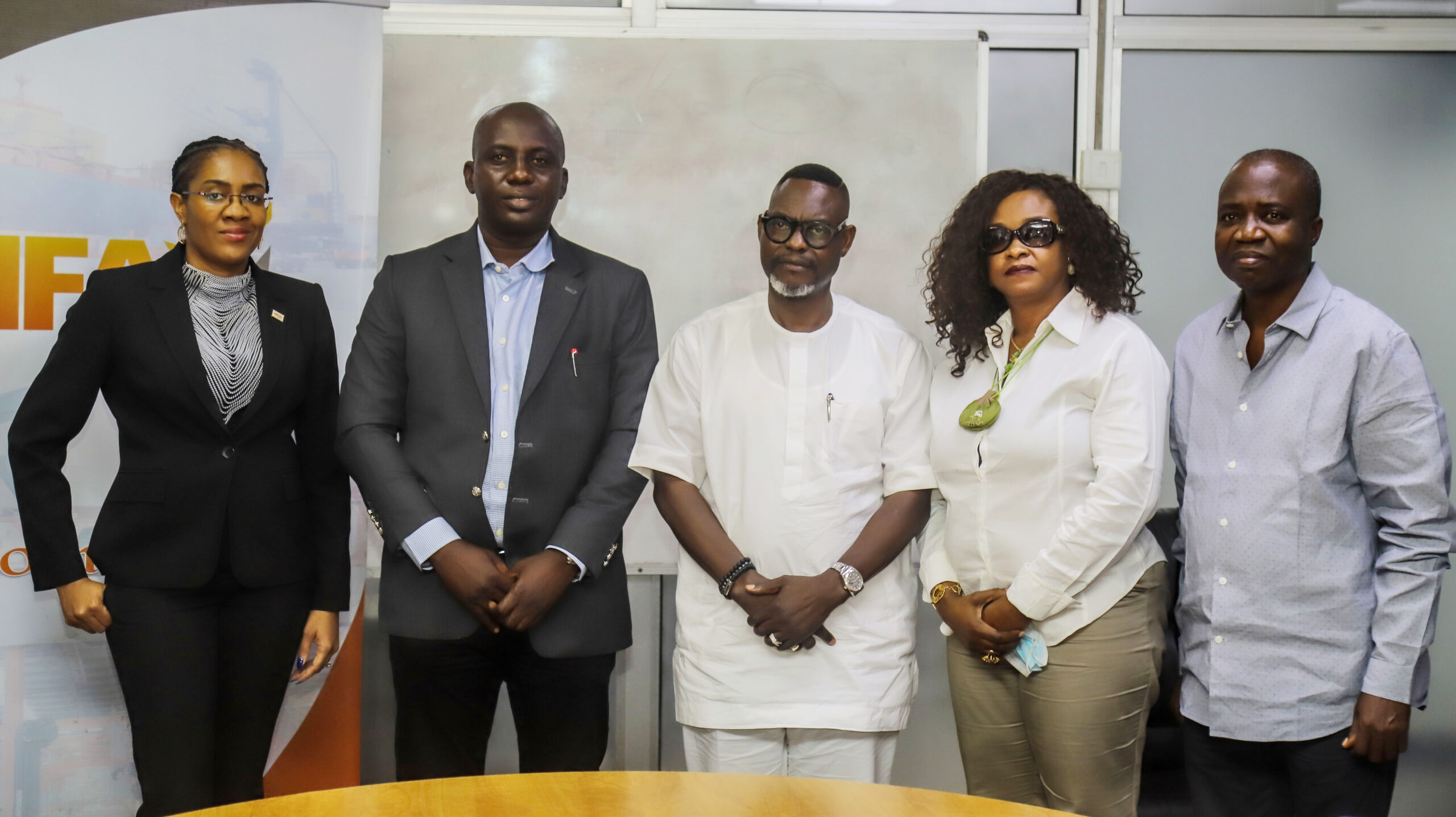 Photos: Apapa LGA Chairman During A Courtesy Visit To SIFAX Group Head Office