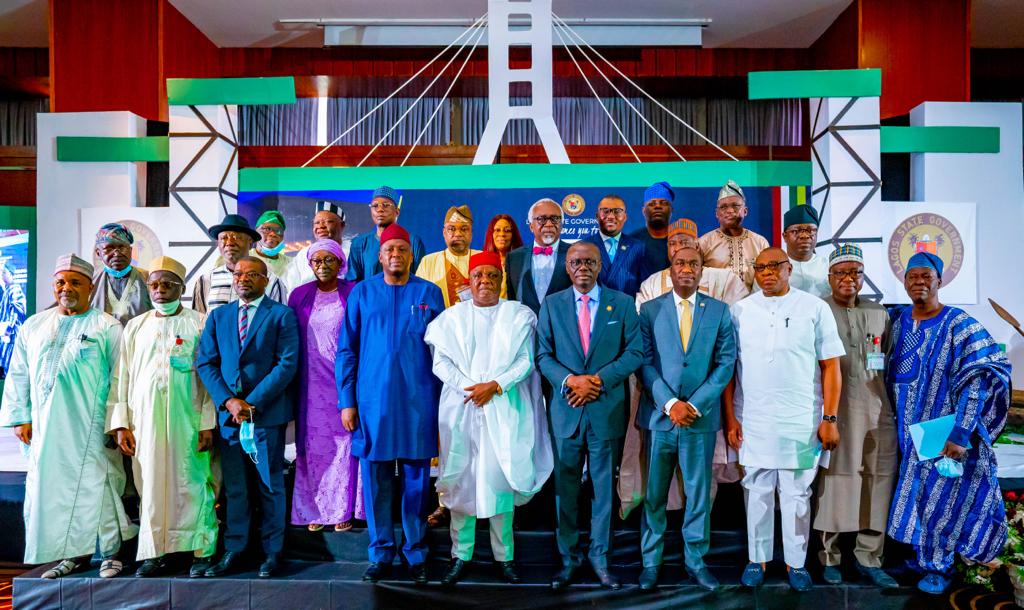 Photos: Gov. Sanwo-Olu Attends The South-West Zonal Public  Hearing On Review Of Revenue Allocation Formula By The RMAFC At  Lagos.