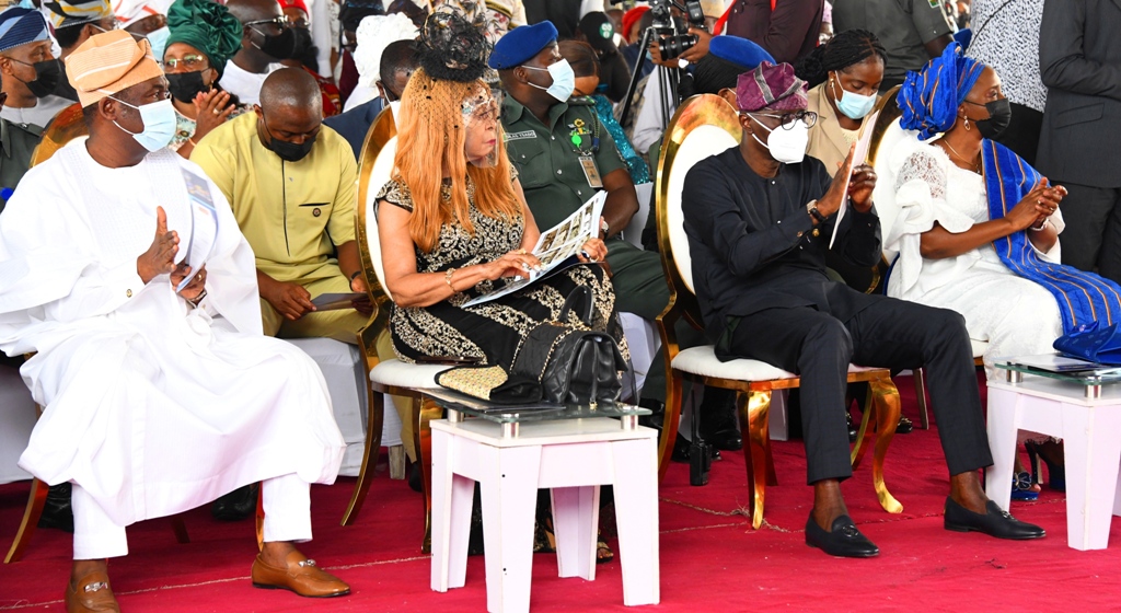 Photos: Gov. Sanwo-Olu, His Deputy, Dr. Hamzat At A Day Of Tribute In Honour Of Late Rear Admiral Ndubuisi Kanu At Ikeja.