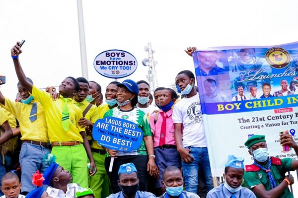Lagos First Lady Launches Novel Initiative for The Boy Child
