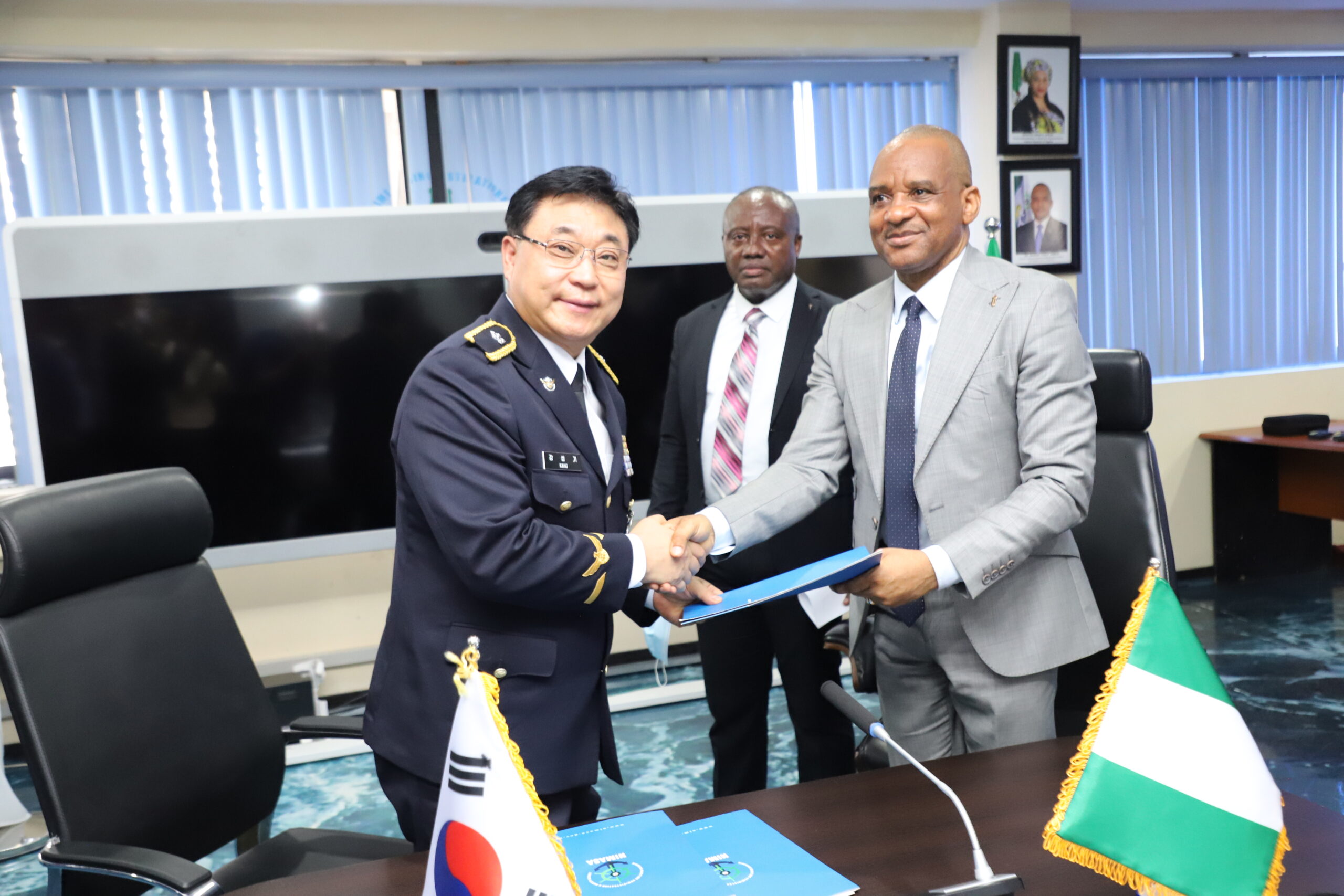 Maritime Diplomacy: NIMASA, Korean Coast Guard Sign MoU    