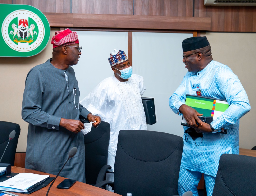 Photos: Gov. Sanwo-Olu At Meeting Of Nigeria Governors Forum(NGF) In Abuja, On Monday