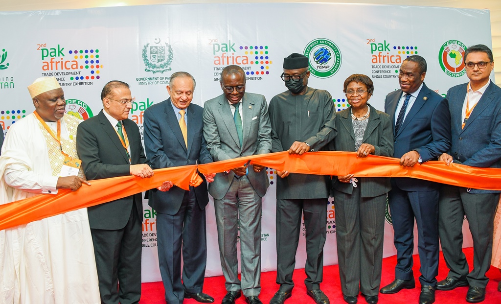 Photos: Gov. Sanwo-Olu As Chief Host At 2nd Pakistan-Africa Trade Devpt. Conference And  Exhibition In Lagos On Tuesday