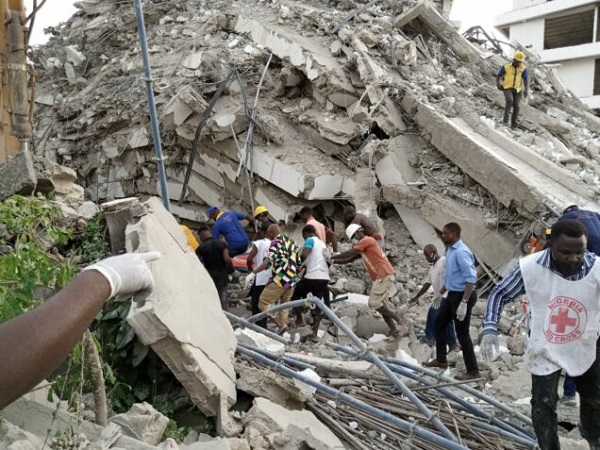 Sanwo-Olu Names Six More Survivors In  Ikoyi Building Collapse, Raises Number Of Those Rescued To 15
