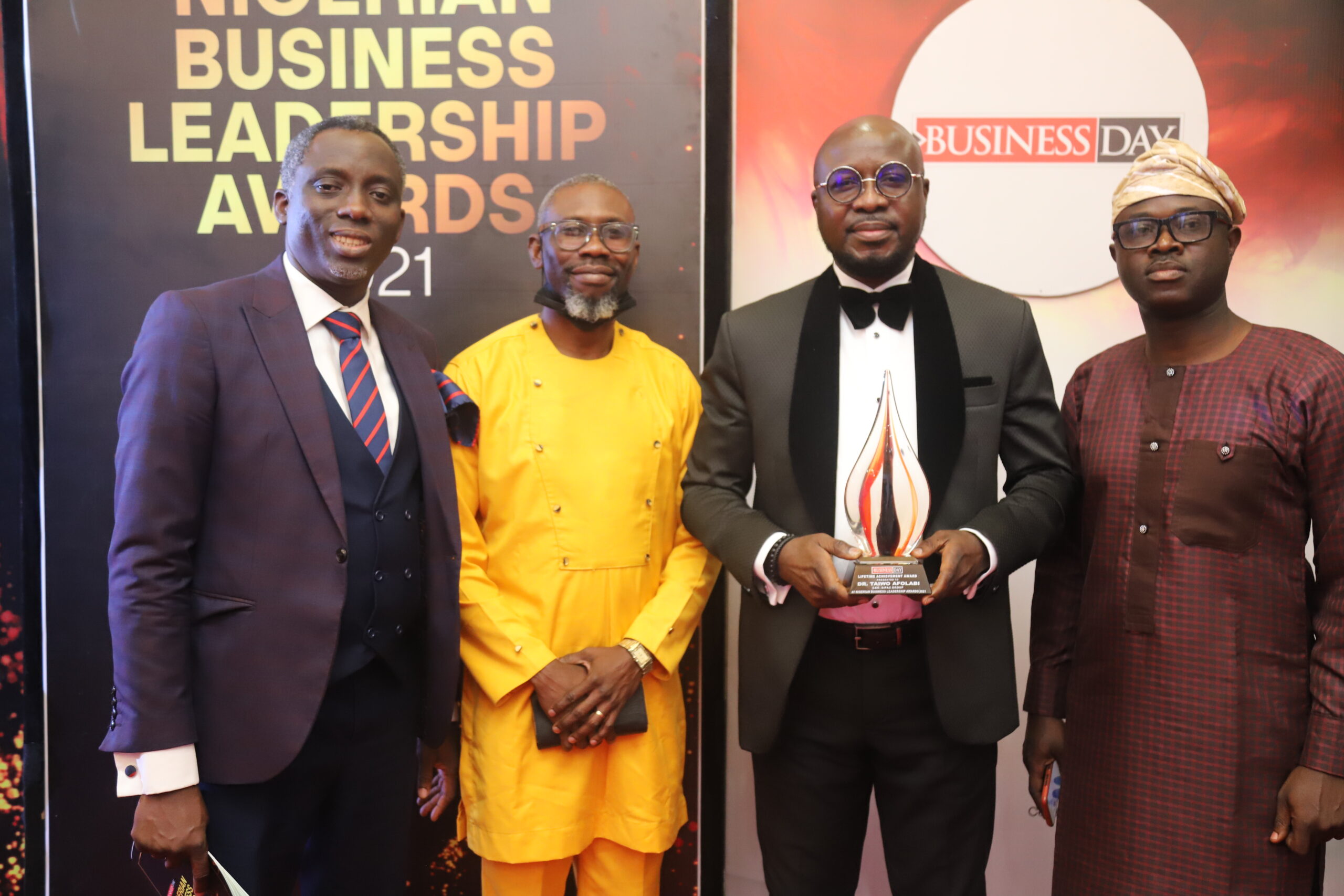 Photos: SIFAX Group Boss Bags BusinessDay Life Time Achievement Award