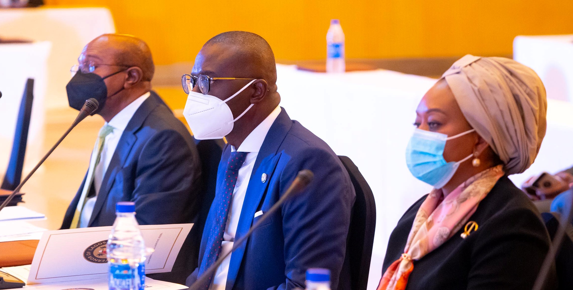 Photos: Gov. Sanwo-Olu, CBN Gov., Godwin Emefiele, Other Dignatries At The CBN 12th Annual Bankers’ Committee Retreat In Lagos