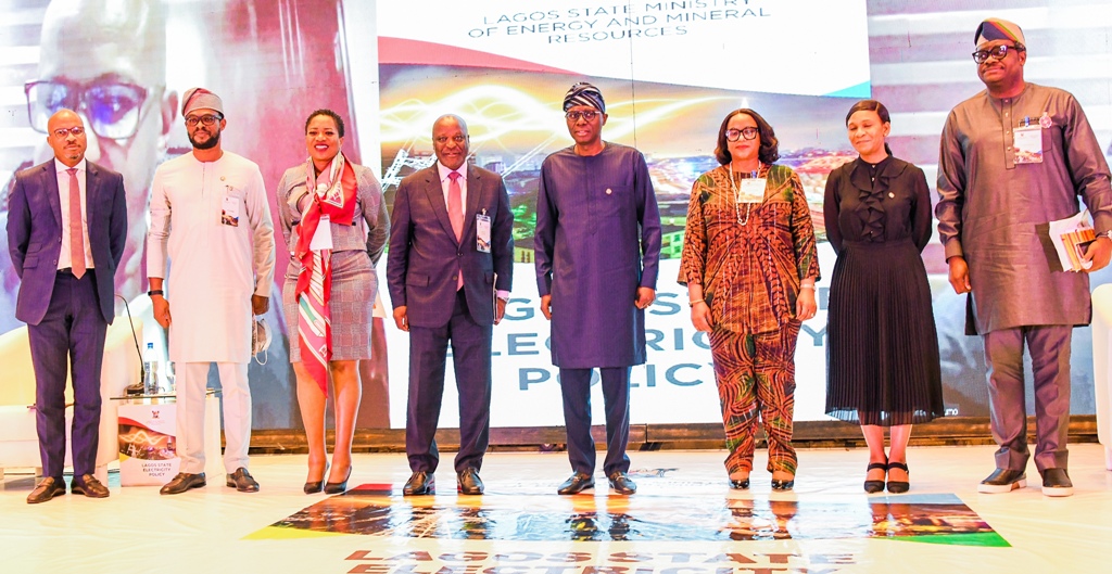 PICTURES: GOV. SANWO-OLU AT THE LAGOS ELECTRICITY POLICY STAKEHOLDERS PRESENTATION AT THE EKO HOTELS AND SUITES, V.I, ON WEDNESDAY, DECEMBER 8, 2021
