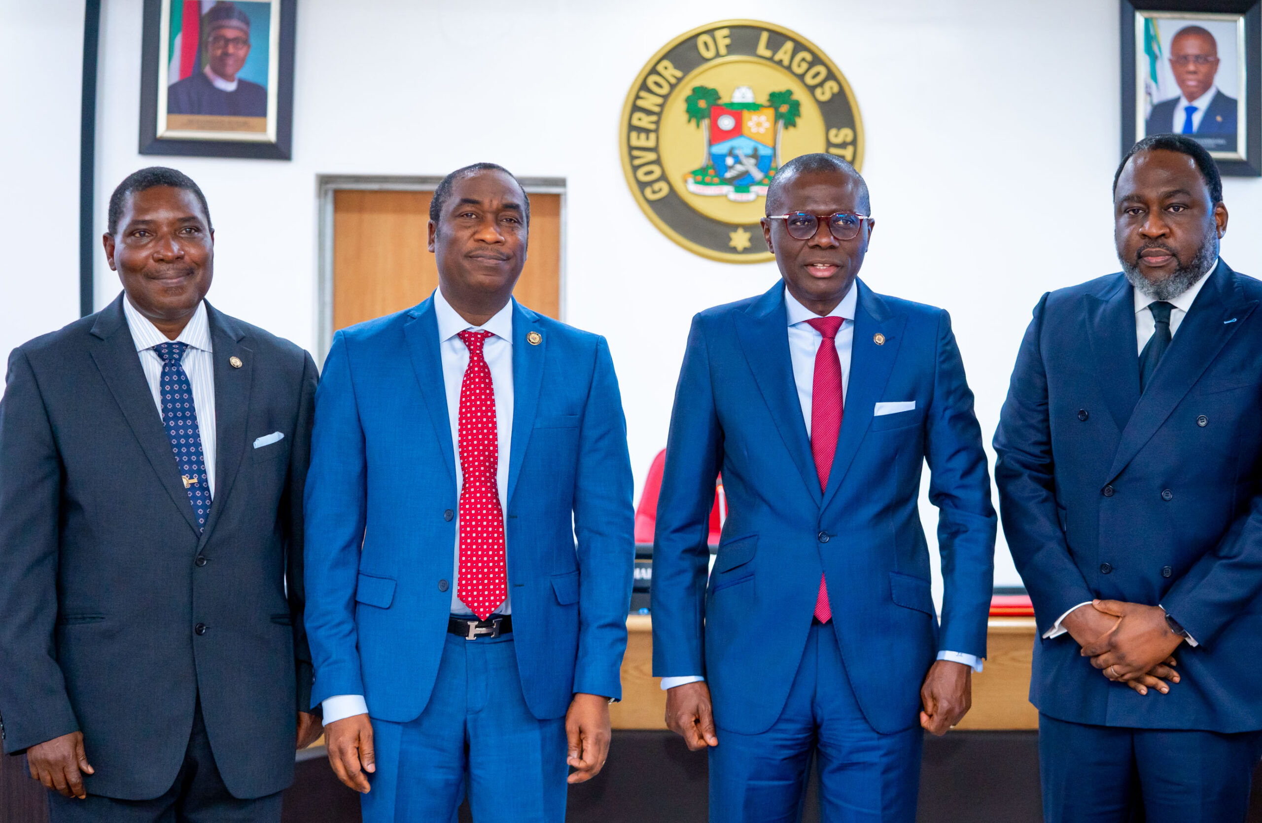 Photos: Gov. Sanwo-Olu Swears In Two New Exco Members At Lagos House, Ikeja On Monday M