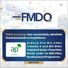 Ardova Lists Tranche A and B Series 1 Bonds On FMDQ Exchange