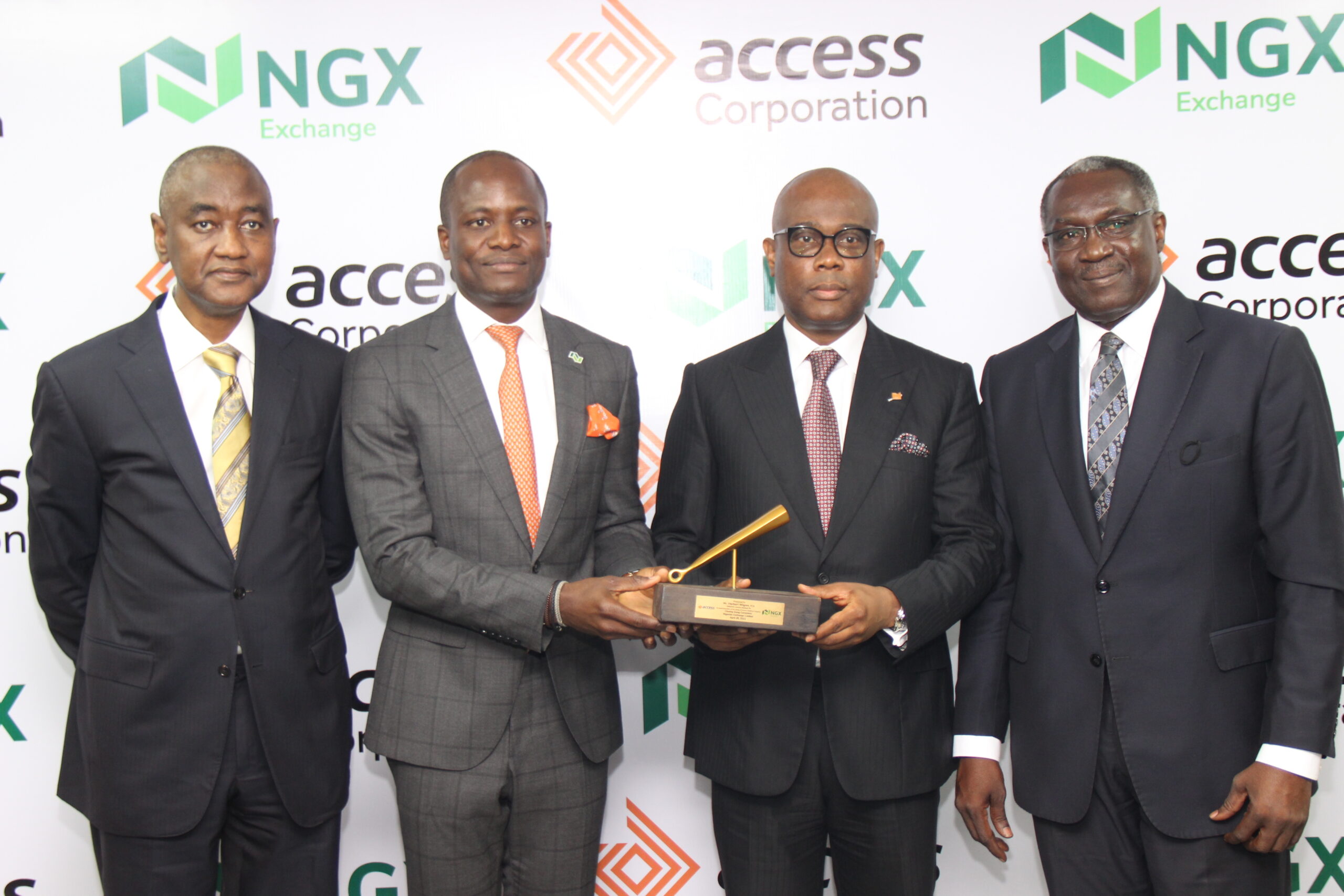 Photos: Closing Gong Ceremony To Commemorate Restructuring, Listing Of Access Holdings Plc