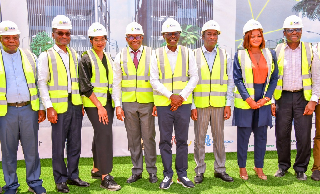 Photos: Gov. Sanwo-Olu At The Groundbreaking Ceremony Of Kasi Cloud Data Centre At Leisure Land