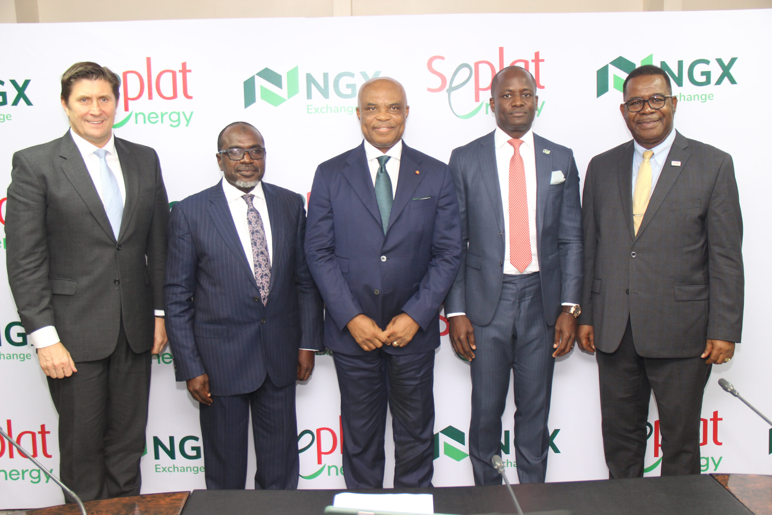  Photos: Closing Gong To Celebrate Immediate Former Chairman Of Seplat Energy And Welcome Newly Appointed Chairman On The Trading Floor Of Nigerian Exchange Limited.