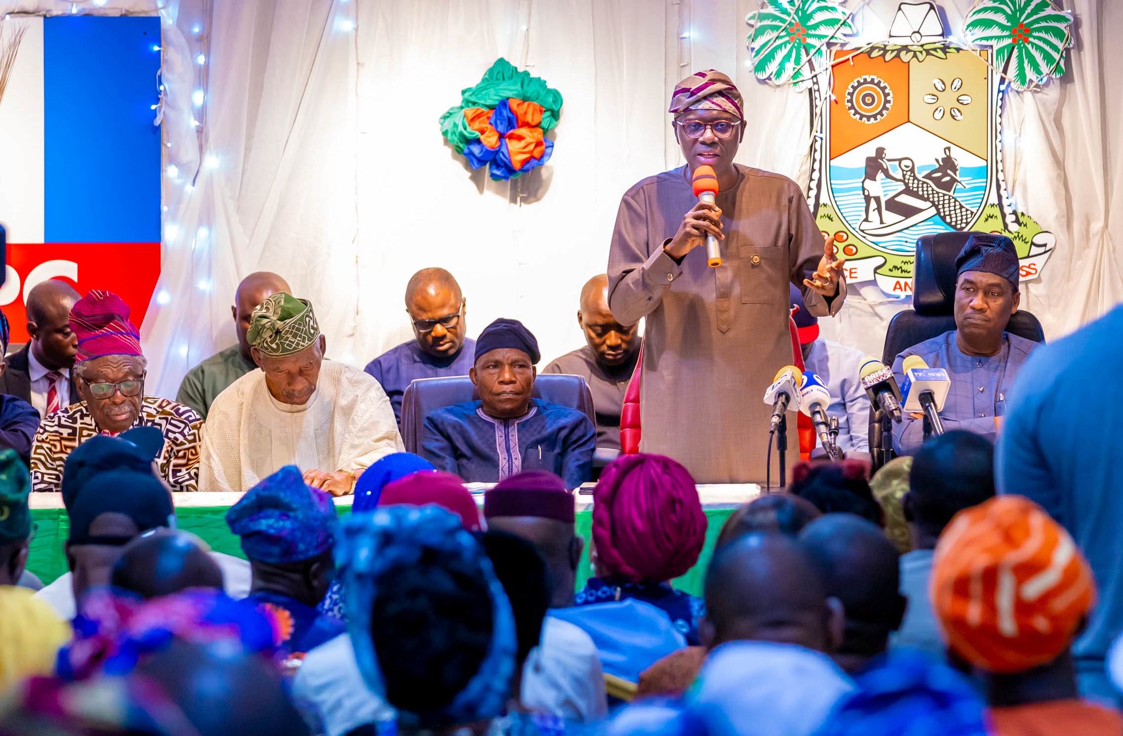 Photos: Gov. Sanwo-Olu, Deputy, Hamzat Attend Lagos APC Stakeholders’ Meetings At The Party Secretariat On Tuesday, May 17, 2022