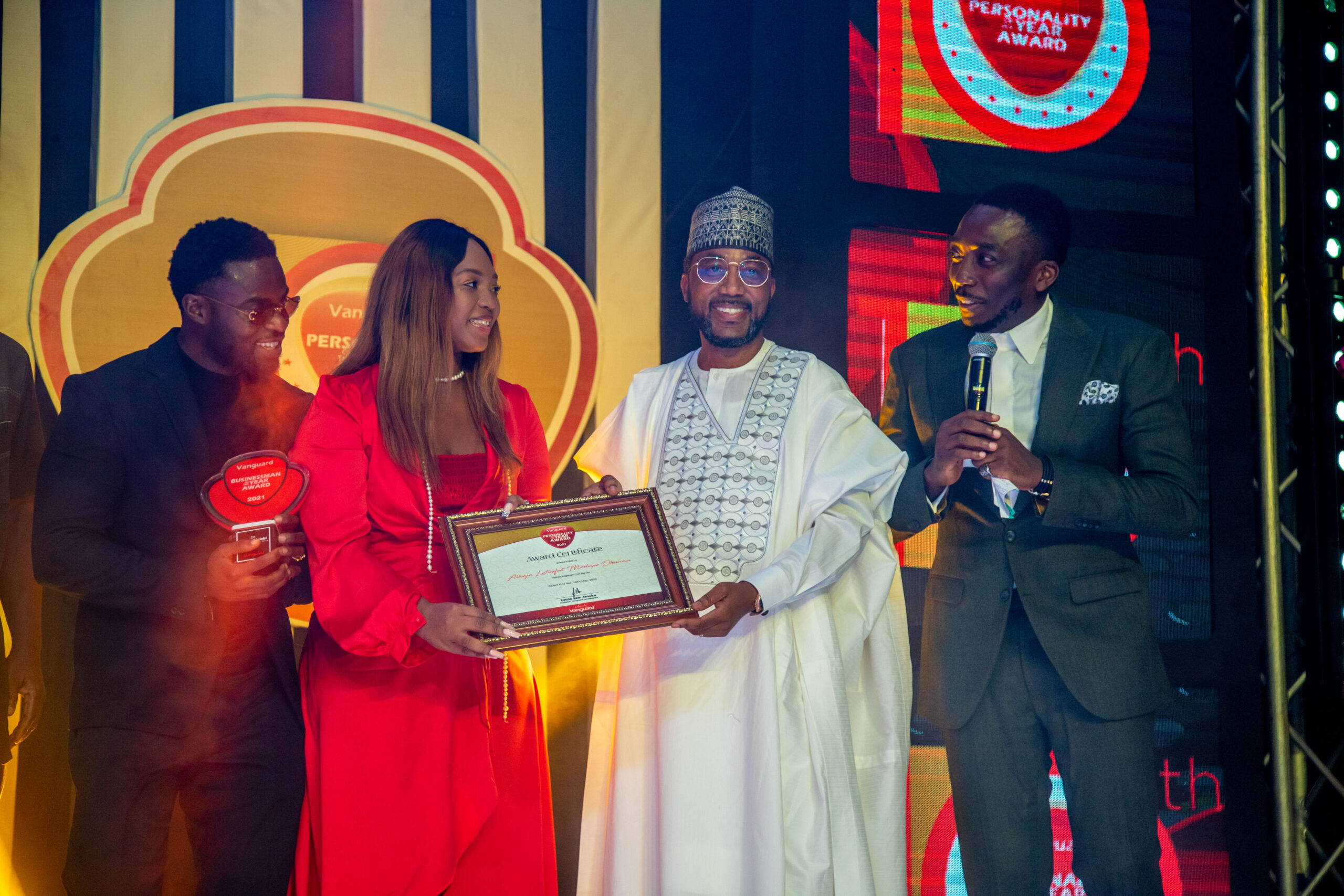 Photos: SIFAX Group Chairman Wins Vanguard Businessman Of The Year Award