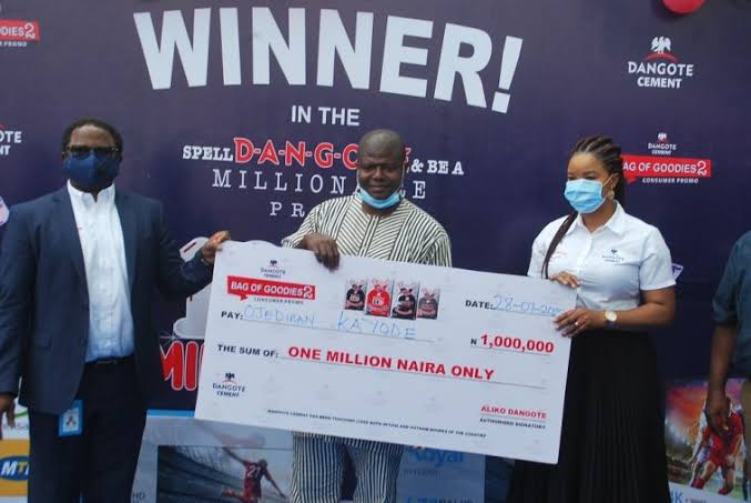 Dangote Cement Promo: Past Winners Laud Dangote For Transforming Their Lives 