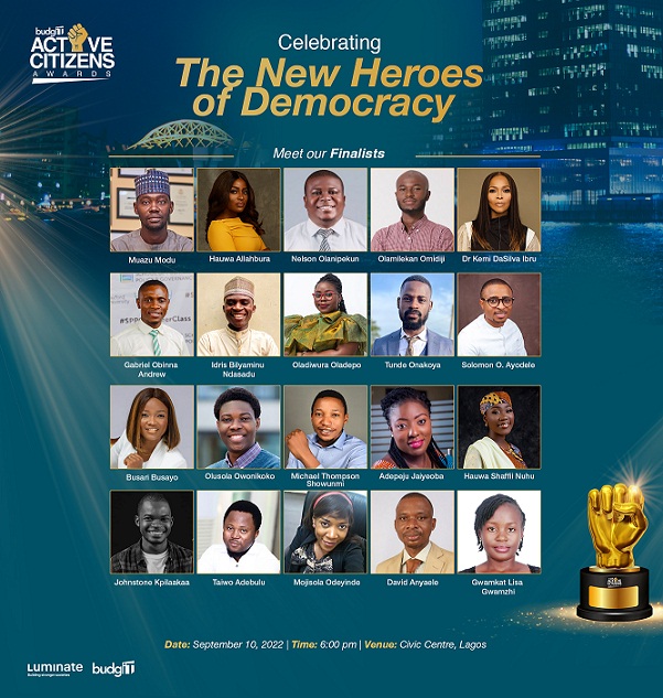 Kemi Dasilva Ibru, Tunde Onakoya, Hauwa Allahbura, 17 Others Emerge BudgIT Active Citizens’ Award Finalists