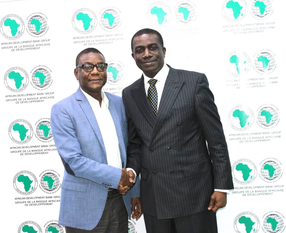Photo: MD, Development Bank Of Nigeria, Dr Tony Okpanachi Visits, DG Country  Department Of AfDB In Abuja