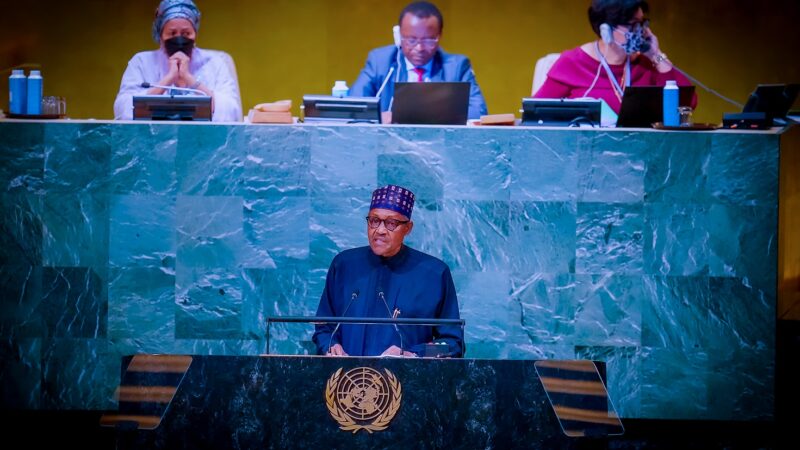 Photos: President Buhari, At The 77th Session Of United Nations General Assembly In New York