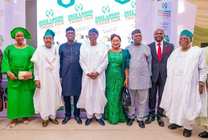 Photos: Gov. Sanwo-Olu, Other Diginatries At The Opening Ceremony Of 2022 Lagos International Trade Fair At The Banquet Hall, Tafawa Balewa Square, On Friday Nov.4, 2022