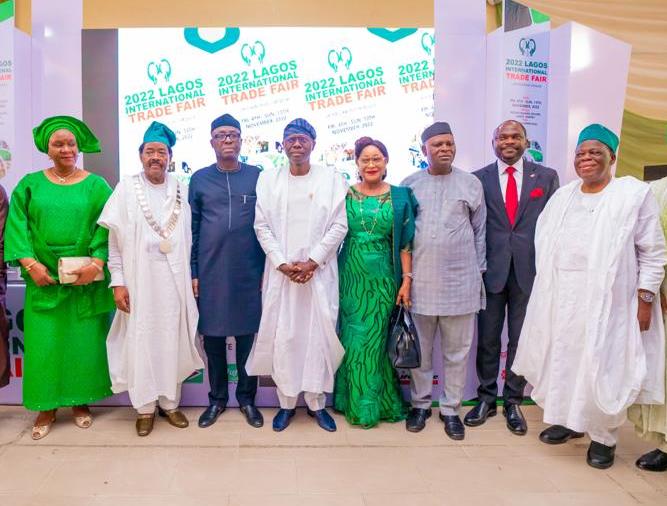 Photos: Gov. Sanwo-Olu, Other Diginatries At The Opening Ceremony Of 2022 Lagos International Trade Fair At The Banquet Hall, Tafawa Balewa Square, On Friday Nov.4, 2022