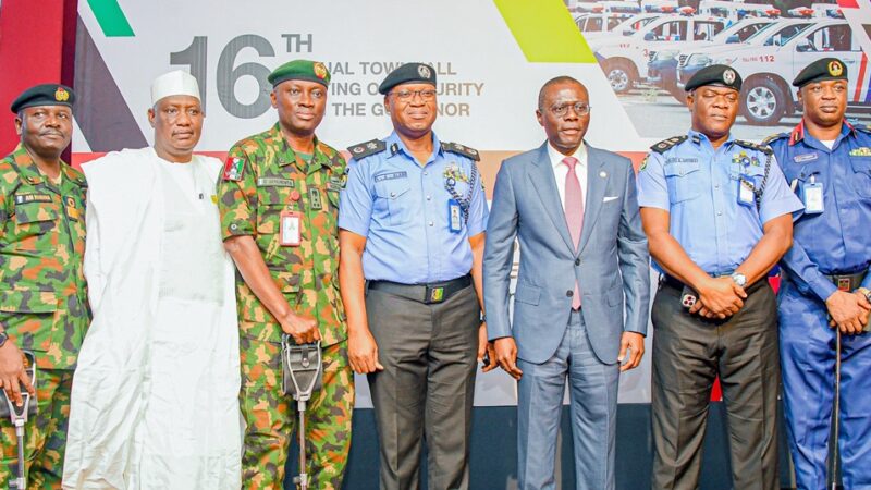 Photos: Sanwo-Olu Host  The 16th Annual Town Hall Meeting On Security Held At Civic Center, Lagos