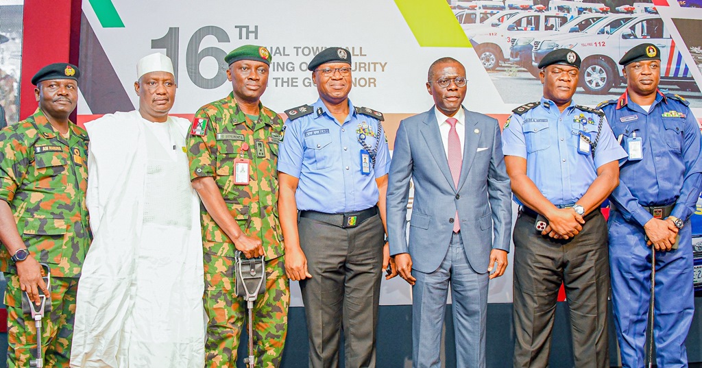 Photos: Sanwo-Olu Host  The 16th Annual Town Hall Meeting On Security Held At Civic Center, Lagos