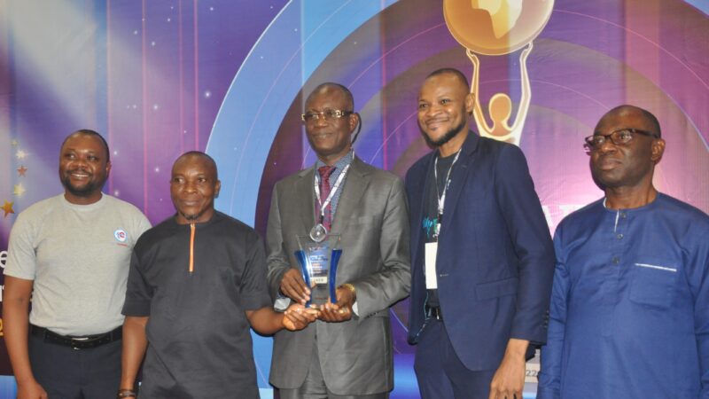 Photo; Nigerian Communications Commission Receives Award Of Excellence At the 2022 AfriTech Forum In Lagos