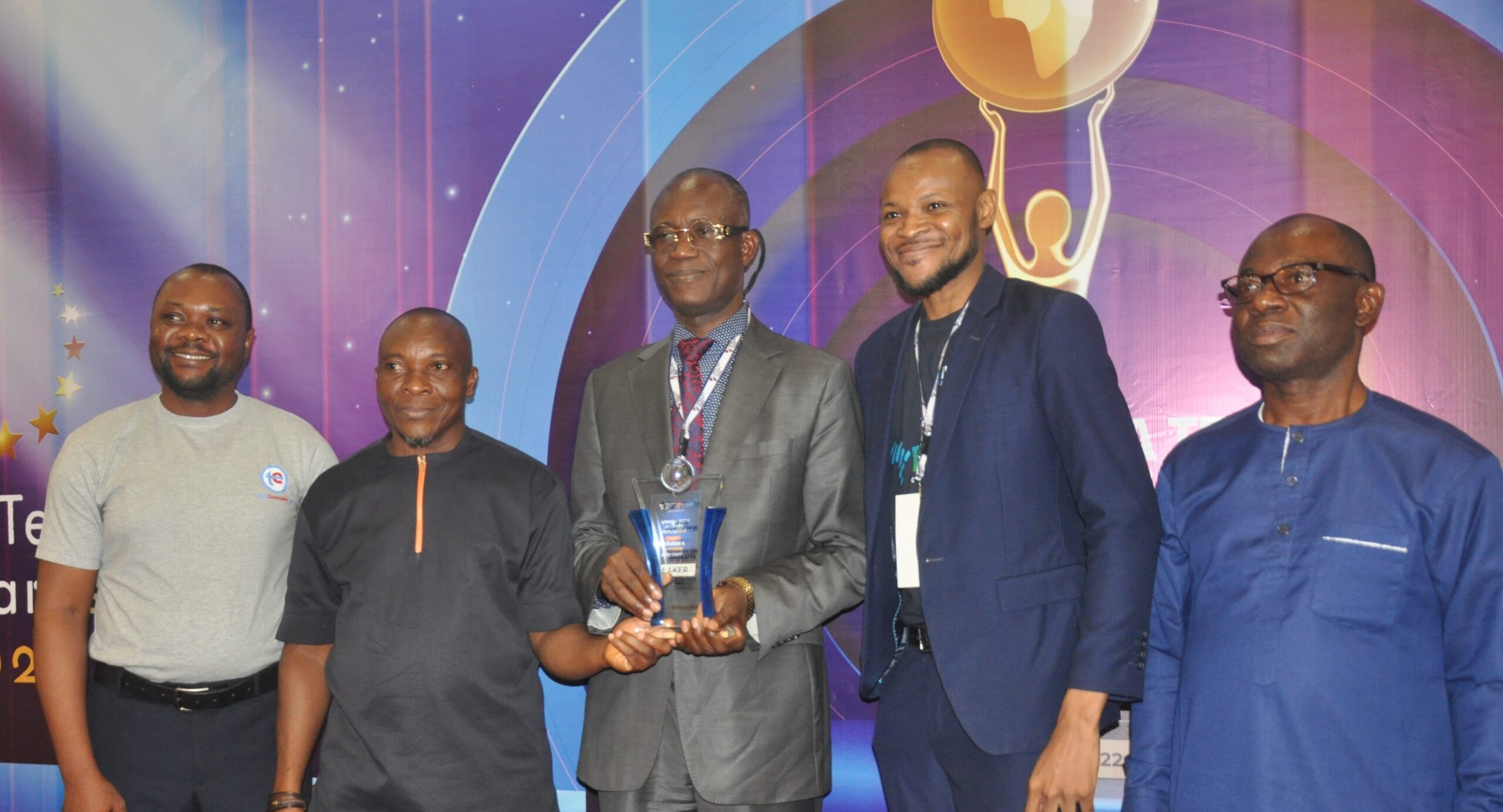Photo; Nigerian Communications Commission Receives Award Of Excellence At the 2022 AfriTech Forum In Lagos